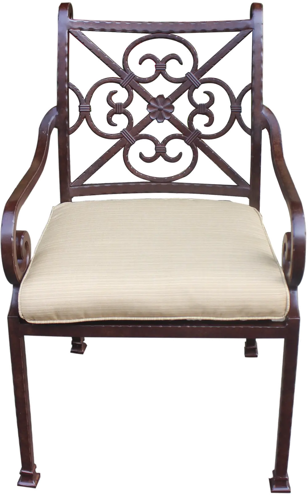 Payson Dining Arm Chair with Cushion-1