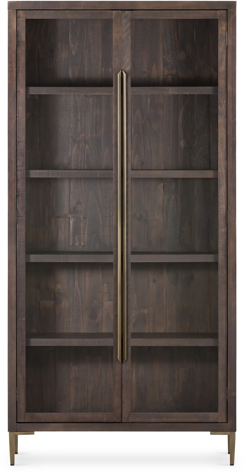 108388-005 Wyeth Dark Brown Cabinet-1