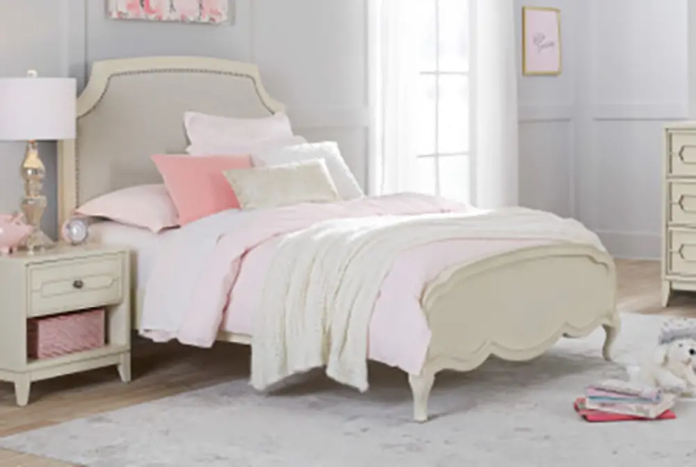 Sheree Off-White Full Bed-1