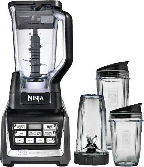 Ninja 64-oz Black 1400-Watt Pulse Control Blender in the Blenders  department at