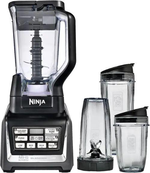 Ninja 18oz NutriNinja AutoiQ Single-Serve Cup w/Spout Lid and Blade
