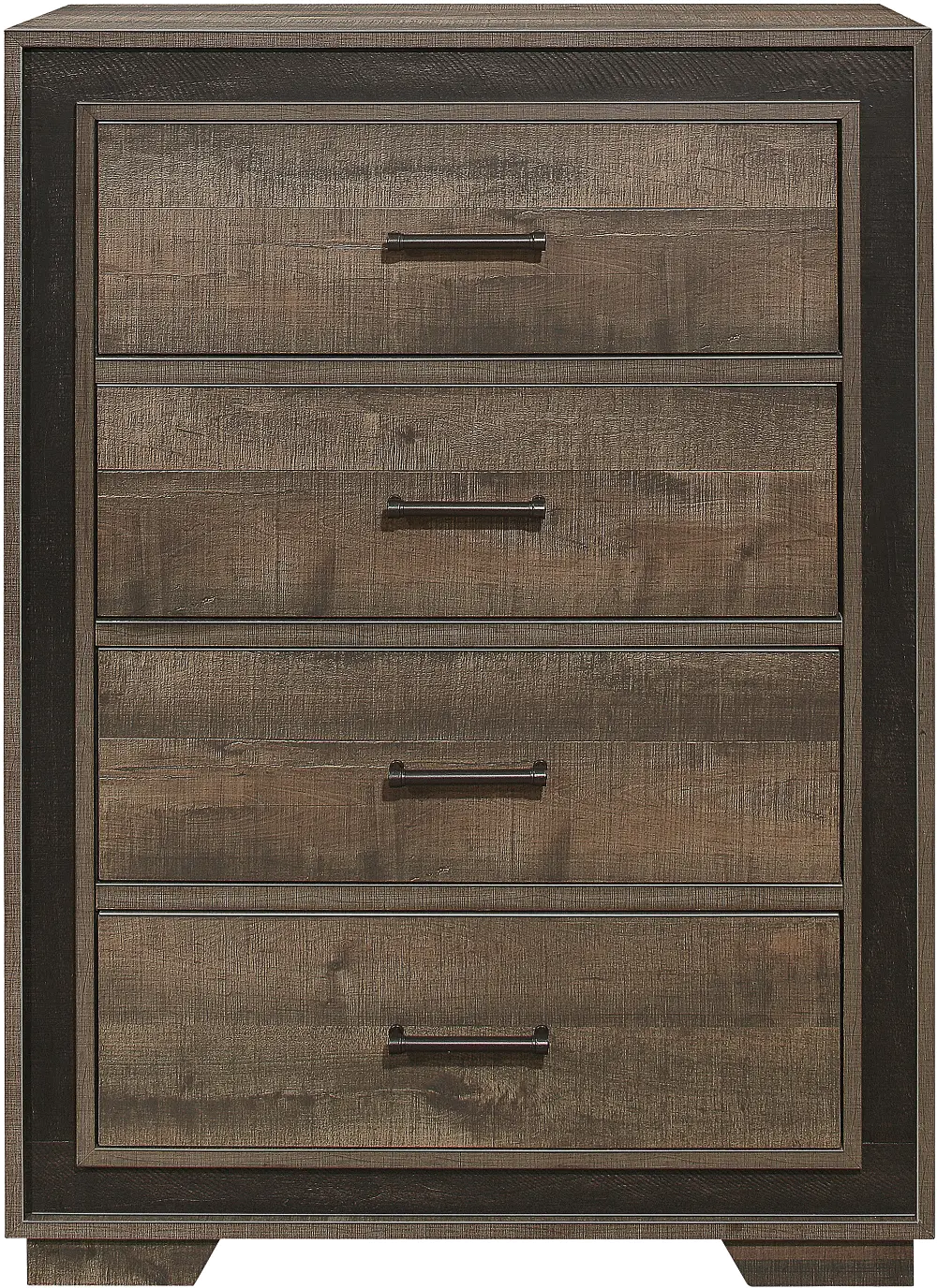 Ellendale Rustic Brown Chest of Drawers-1