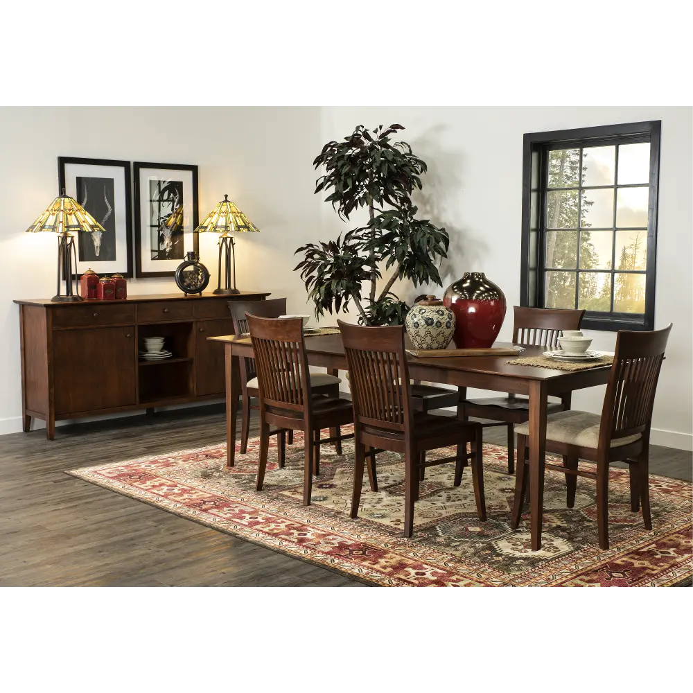 KIT Origins by Stickley Gable Road 7 Piece Dining Room Set-1