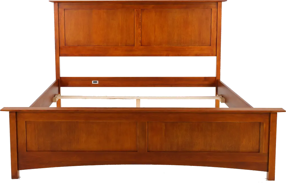550-066-807-BED6/6 Origins by Stickley Gable Road Brown King Bed-1