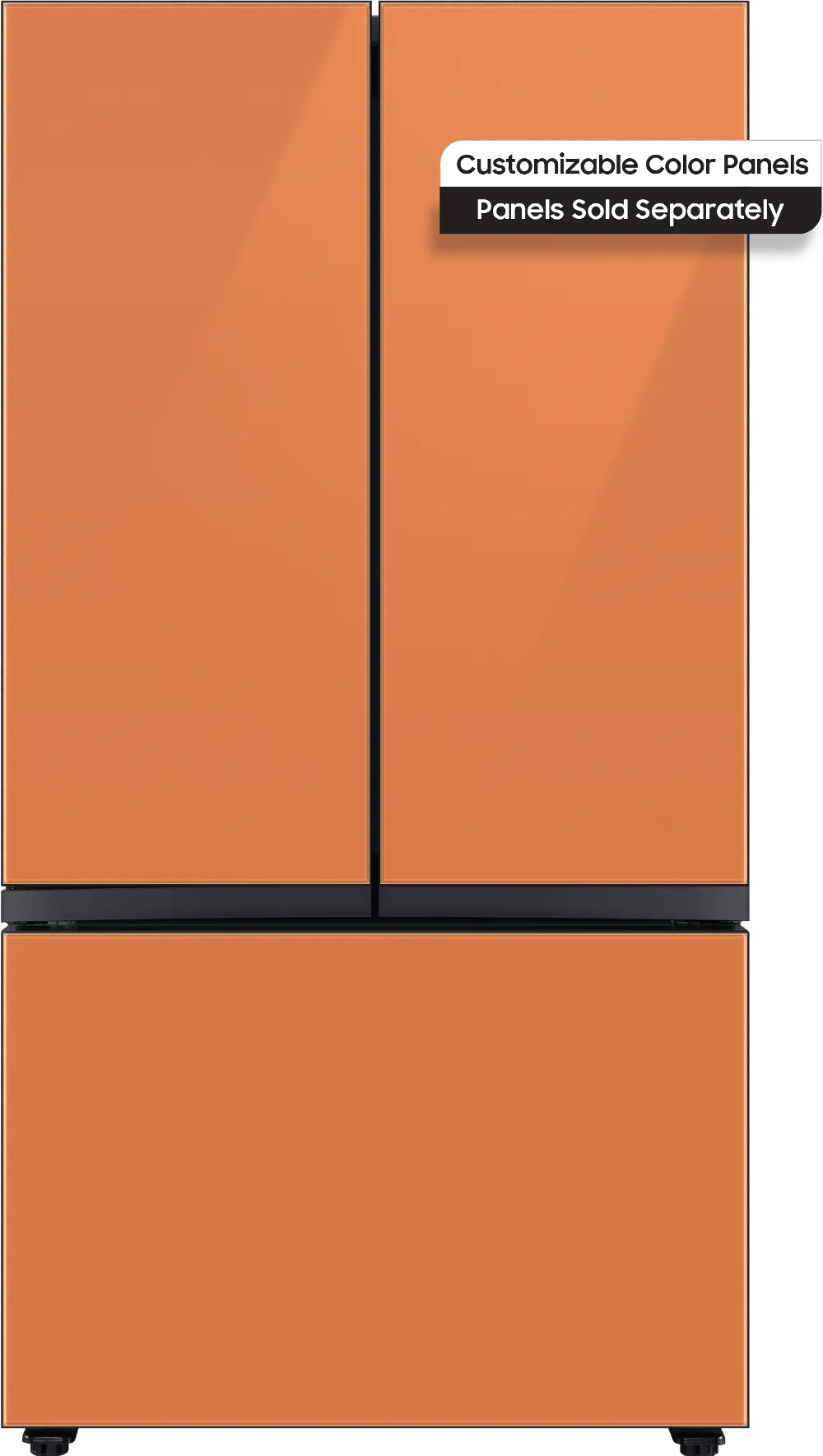 RF30BB6600AP Samsung Bespoke 30 cu ft French Door Refrigerator - Panel Ready-1