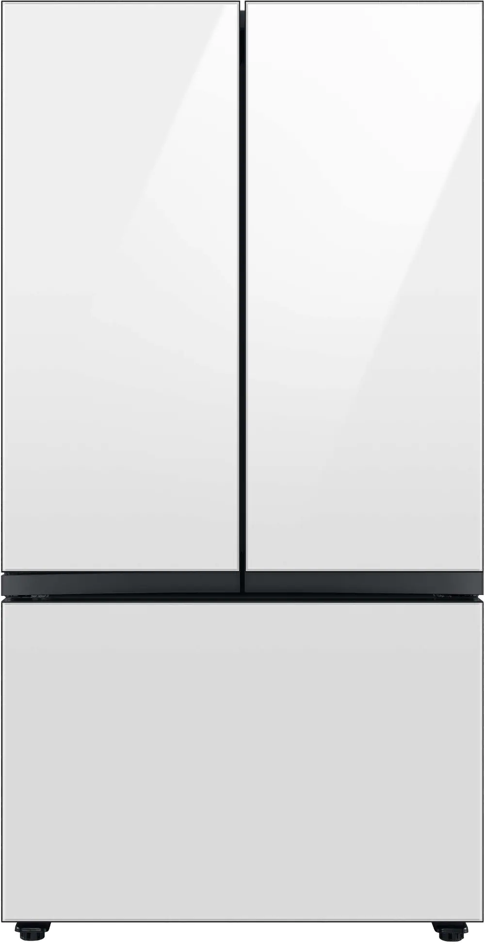 RF24B660012 Samsung Bespoke 24 cu ft French Door Refrigerator - Counter Depth White Glass-1