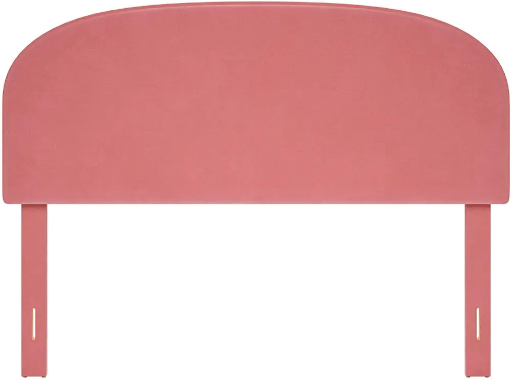 Cannery Ridge Pink Queen Upholstered Headboard-1