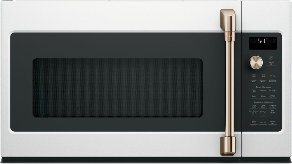 Cafe 1.7 cu ft Over the Range Microwave - White