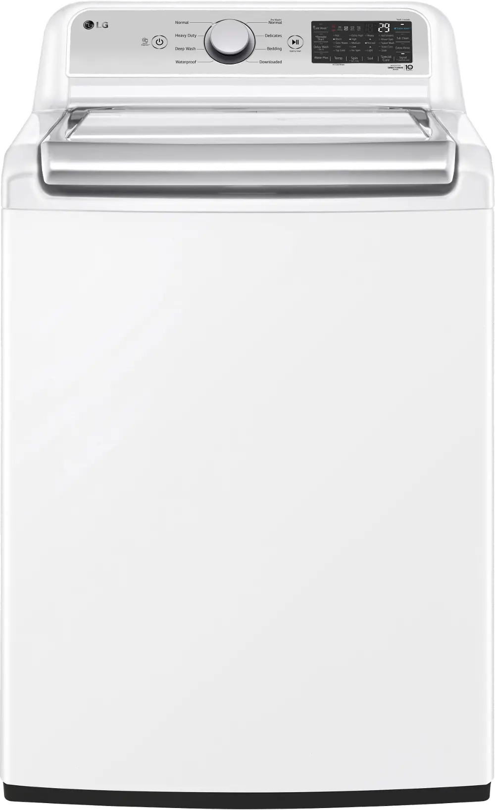 WT7400CW LG 5.5 cu ft Top Load Washer - White, 7400W-1