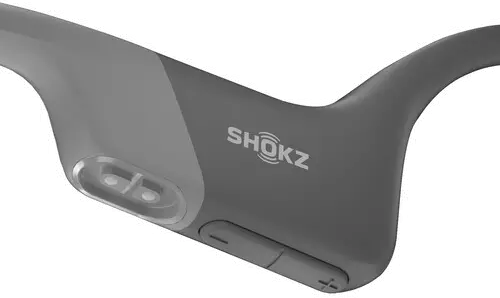 Shokz OpenRun Bone Conduction Open-Ear Endurance Headphones Gray  S803-ST-GY-US - Best Buy