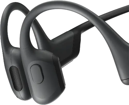  SHOKZ OpenRun Pro - Open-Ear Bluetooth Bone Conduction Sport  Headphones - Sweat Resistant Wireless Earphones for Workouts and Running  with Premium Deep Base - Built-in Mic, with Hair Band : Electronics