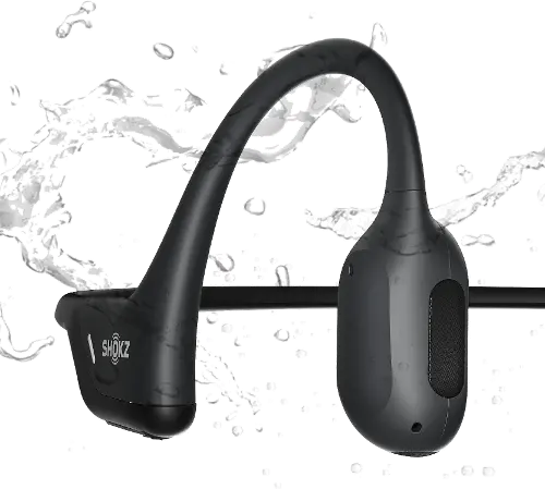  SHOKZ OpenRun Pro - Open-Ear Bluetooth Bone Conduction Sport  Headphones - Sweat Resistant Wireless Earphones for Workouts and Running  with Premium Deep Base - Built-in Mic, with Hair Band : Electronics