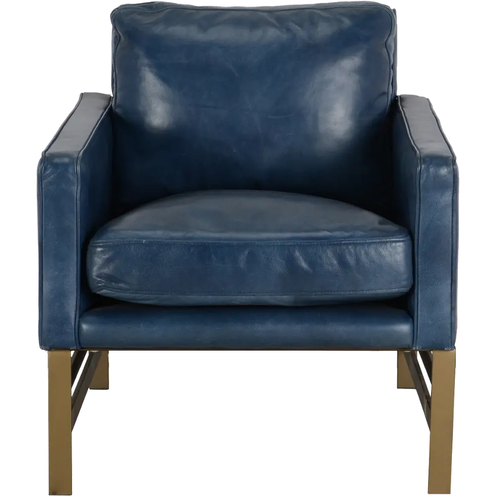 Chazzie Blue Accent Chair-1