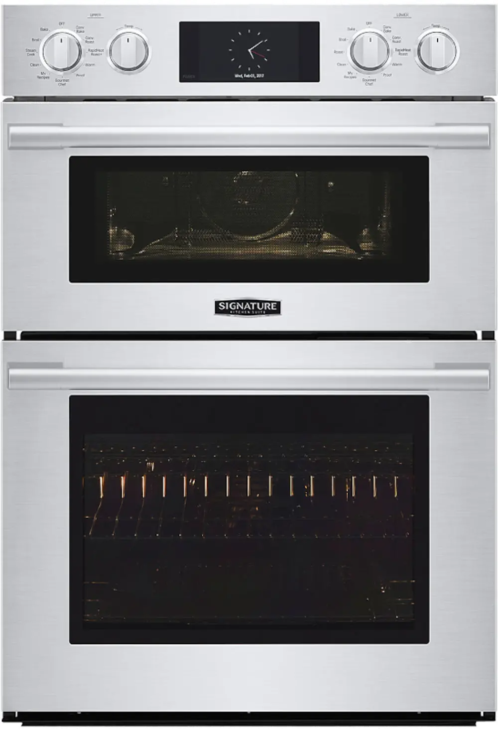 SKSCV3002S Signature Kitchen Suites 6.4 cu ft Combination Wall Oven - Stainless Steel 30 Inch-1