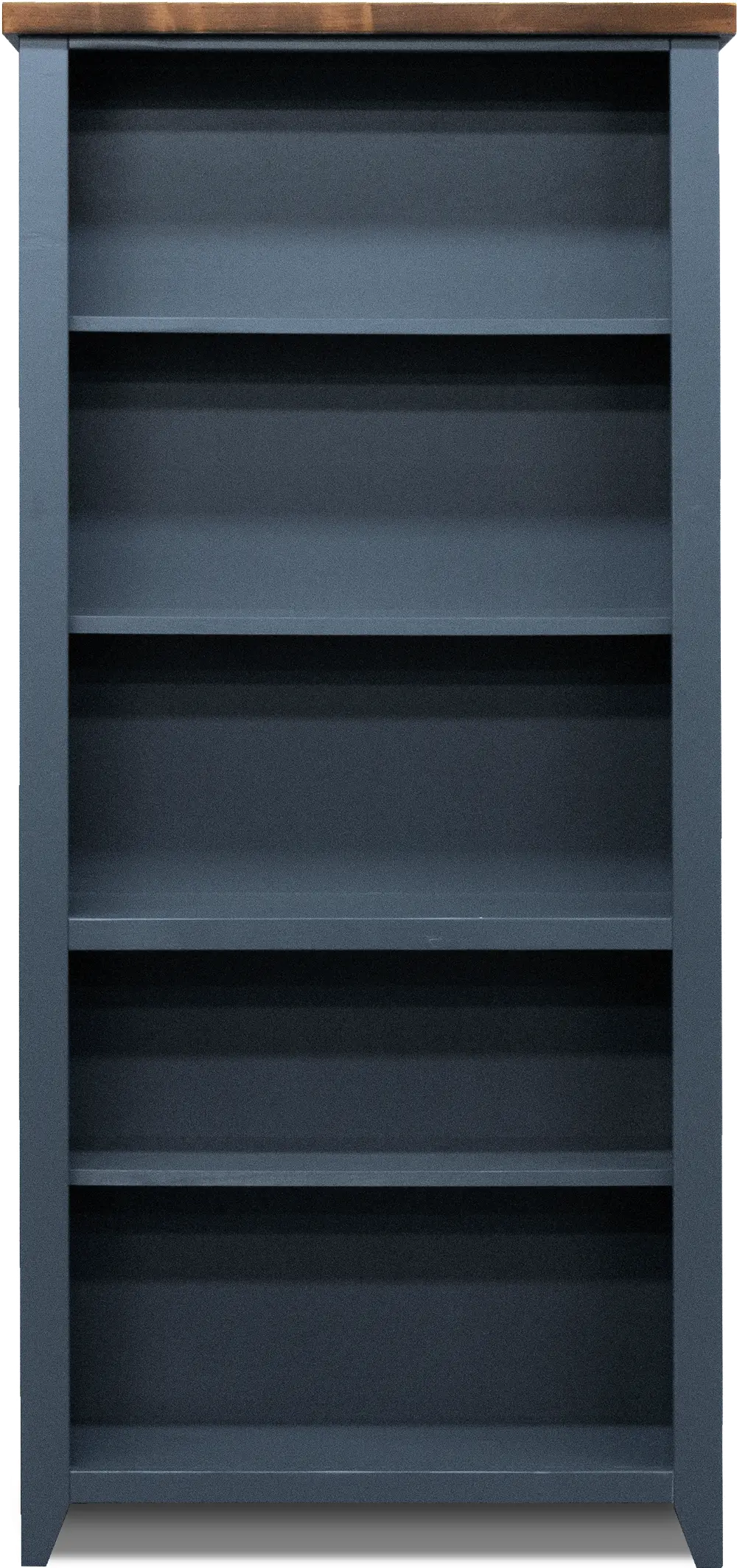 Nantucket Blue Bookcase-1
