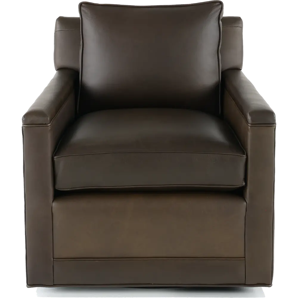 Clark Espresso Swivel Chair-1