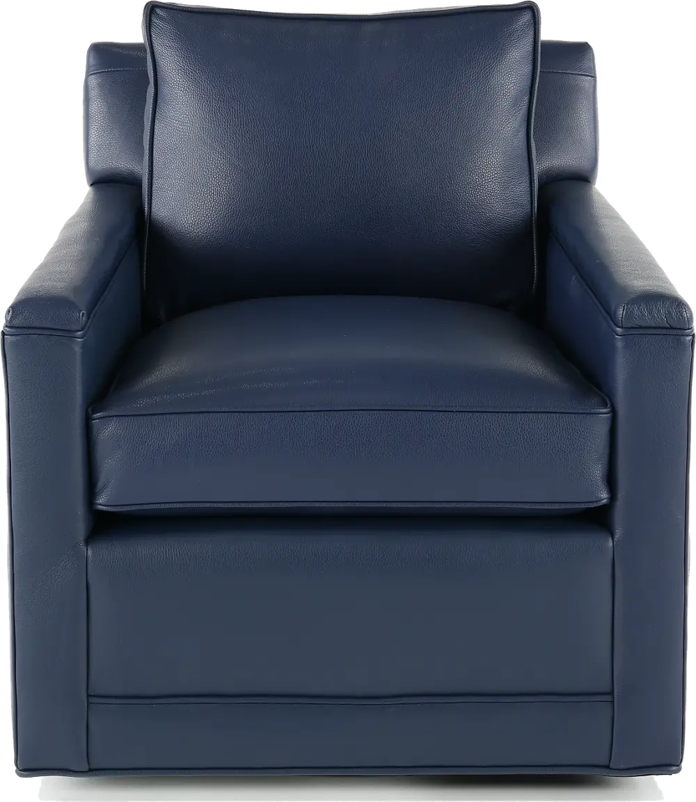 Clark Indigo Swivel Chair-1