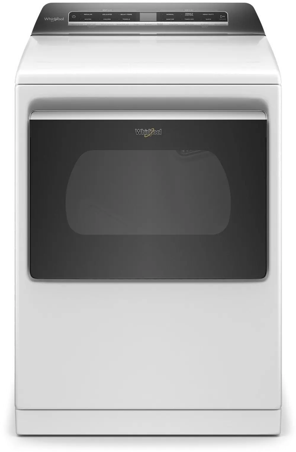 WGD8127LW Whirlpool 7.4 cu ft Gas Dryer - White W8127-1