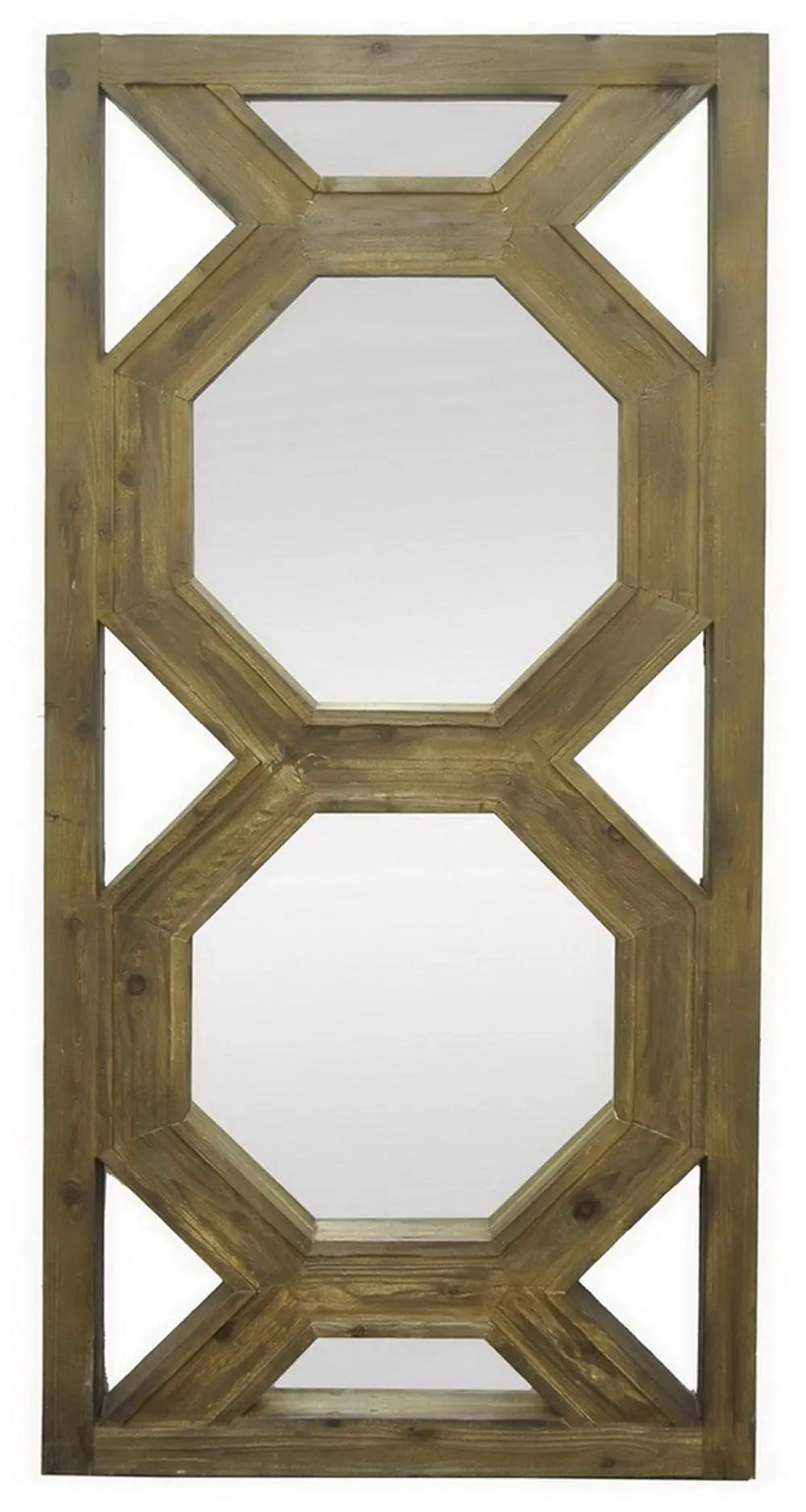 Decorative Brown Wall Mirror-1