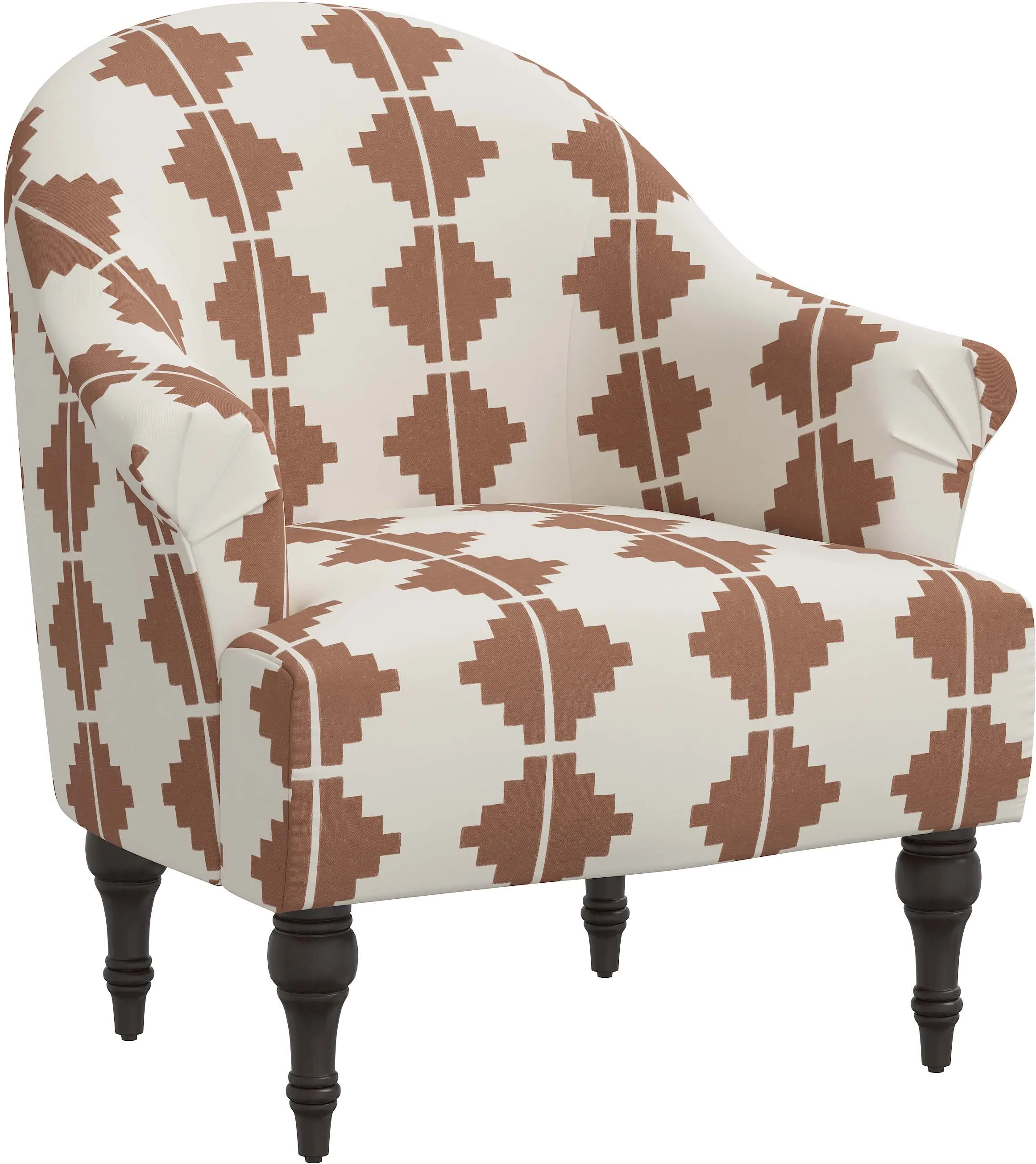 Aztec print accent discount chair