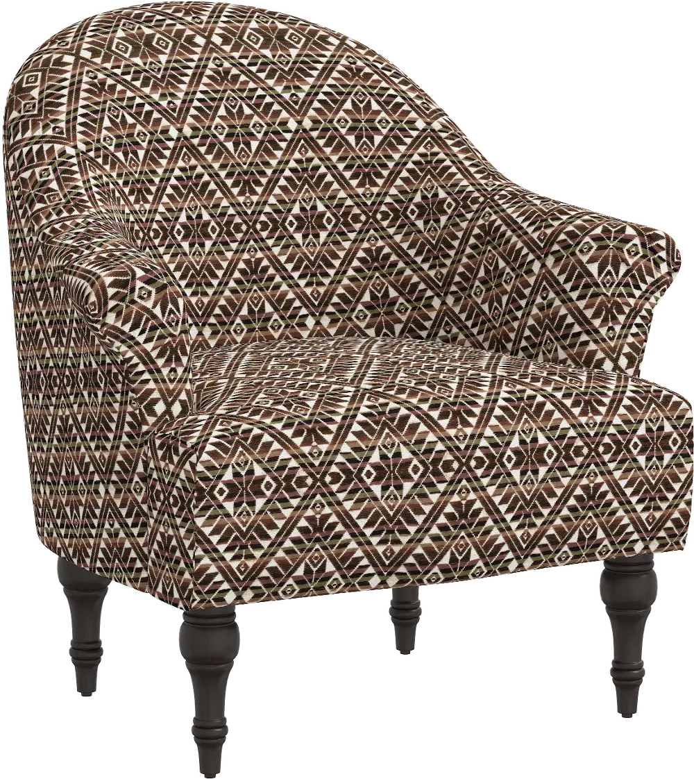 51-1MNNTROGA Lila Neutral Diamond Accent Chair - Skyline Furniture-1