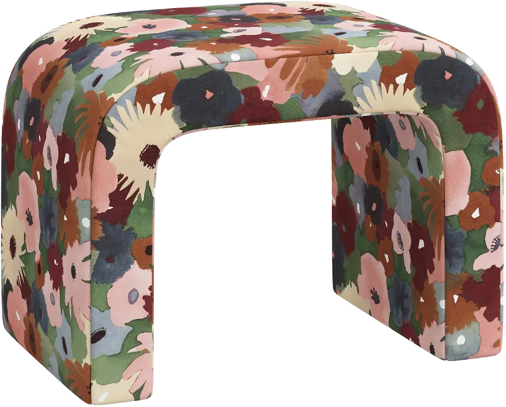 27-2MRGPLMOGA Mia Floral Plum Ottoman-1