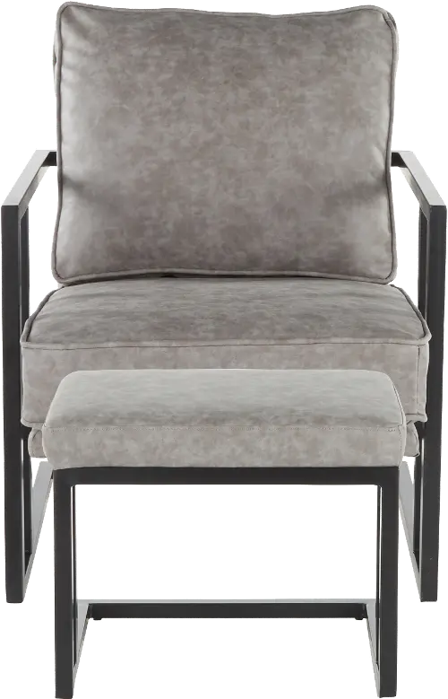 Rc willey discount chair and ottoman