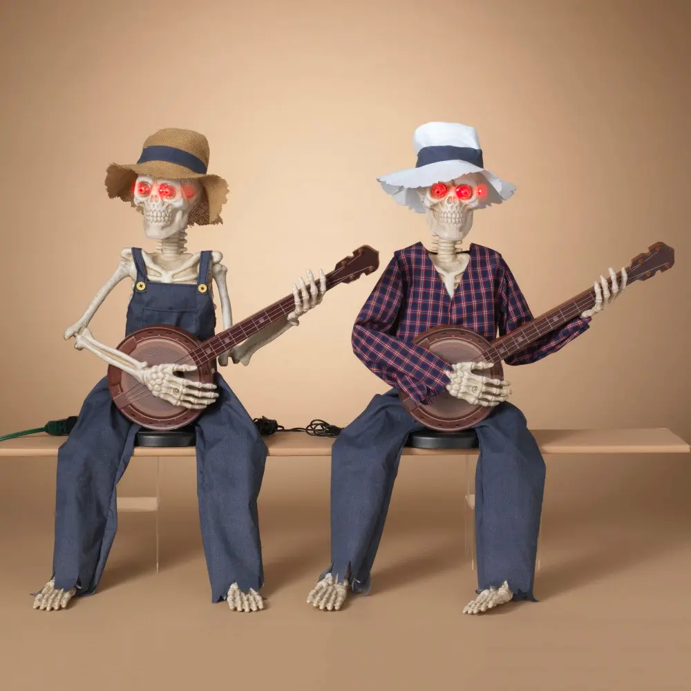 Set of 2 Banjo Players-1