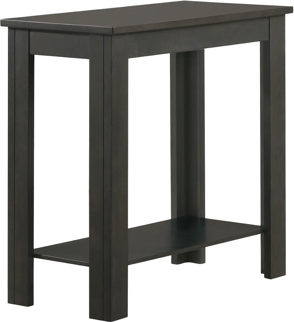 Pierce Charcoal Gray Side Table-1