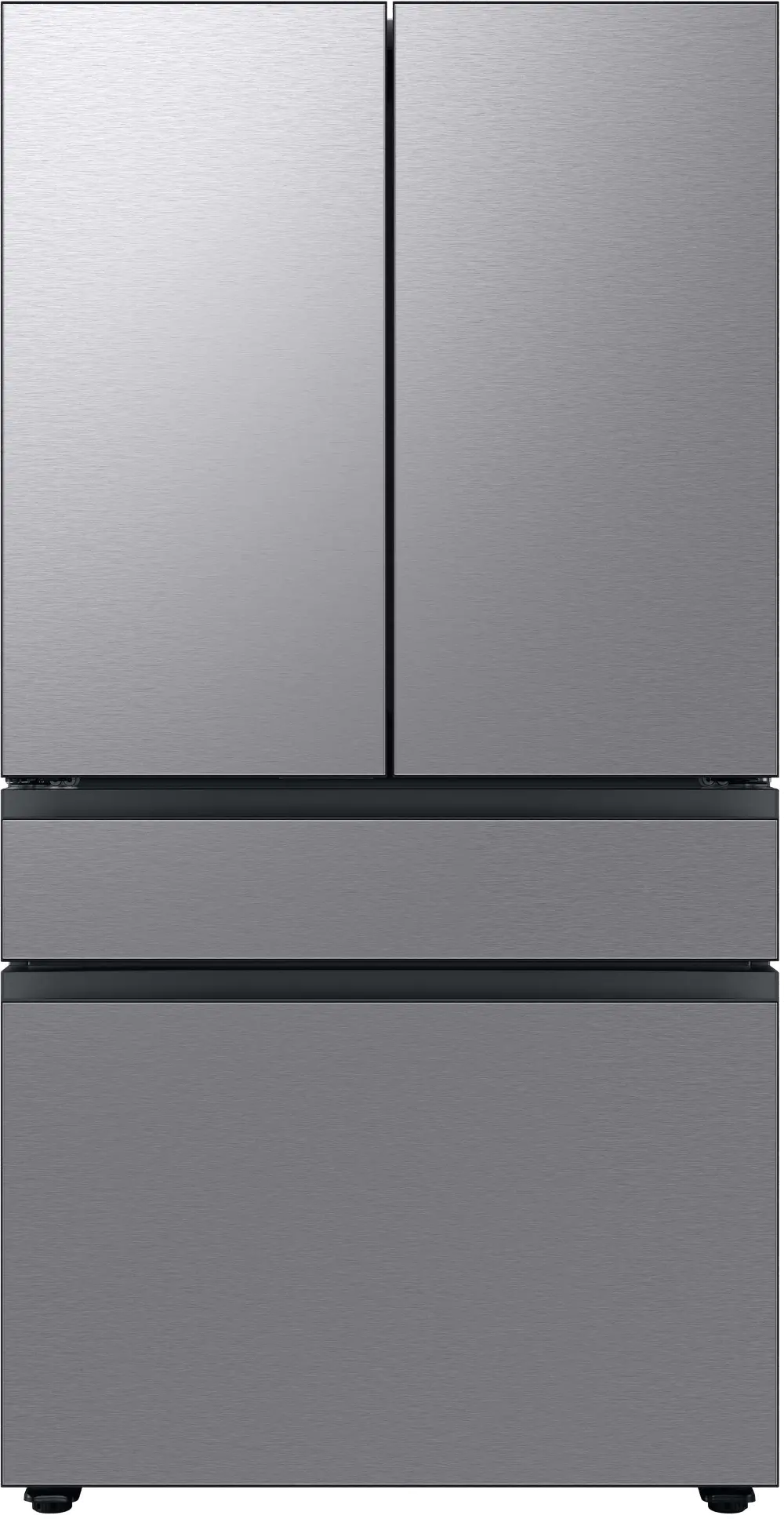 RF23BB8200QL Samsung Bespoke 23 cu ft 4 Door Refrigerator - Counter Depth Stainless Steel-1