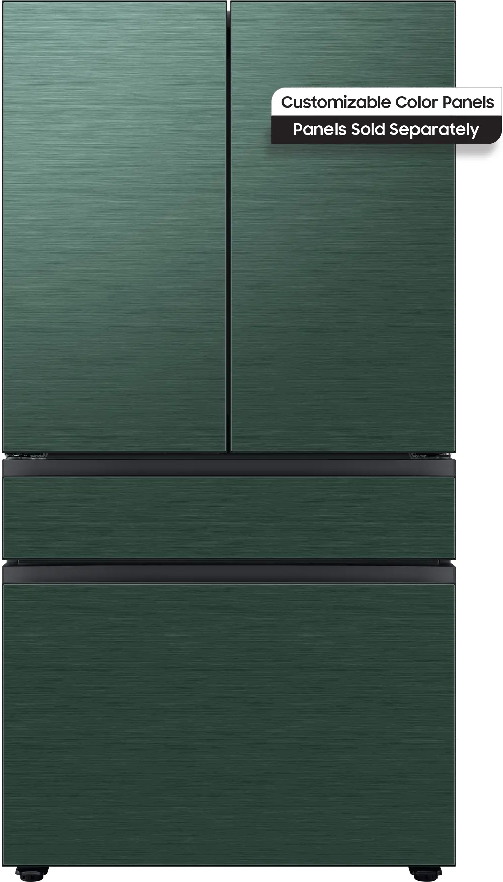 RF23BB8600AP Samsung Bespoke 23 cu ft 4 door French Door Refrigerator - Counter Depth Panel Ready-1