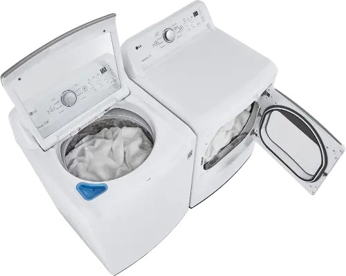 LG Washer with Impeller - White, 7150W