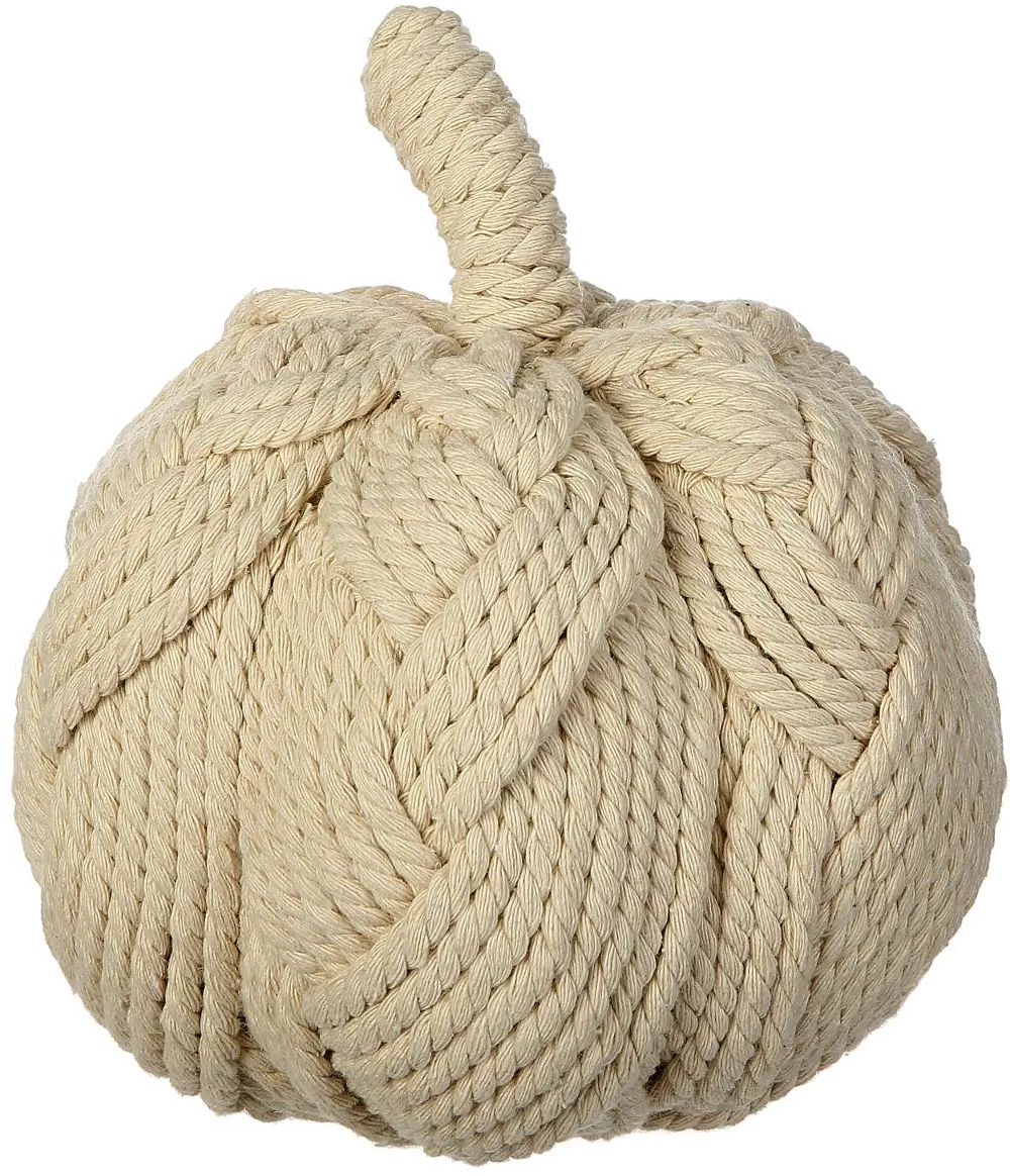 7.4 Inch Rope Pumpkin-1