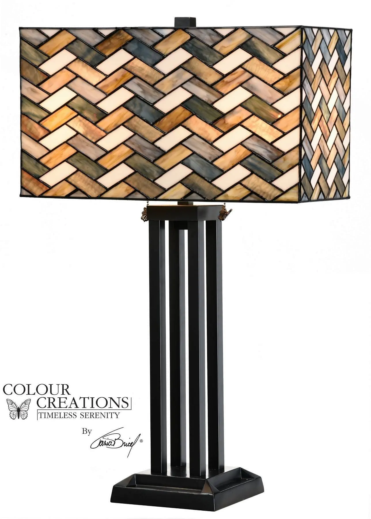 Christine Stained Glass Table Lamp