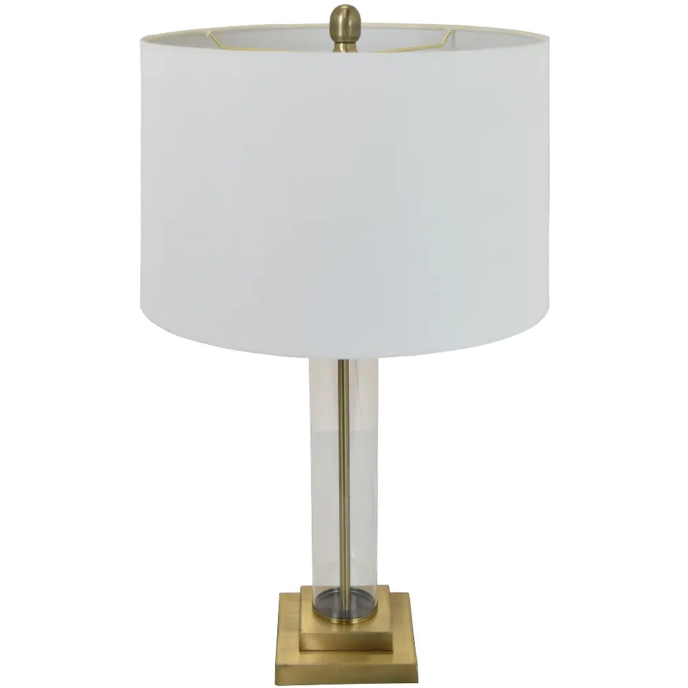 26 Inch Glass Tube Table Lamp-1