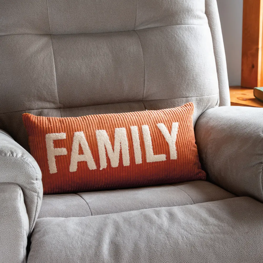 Family Throw Pillow-1