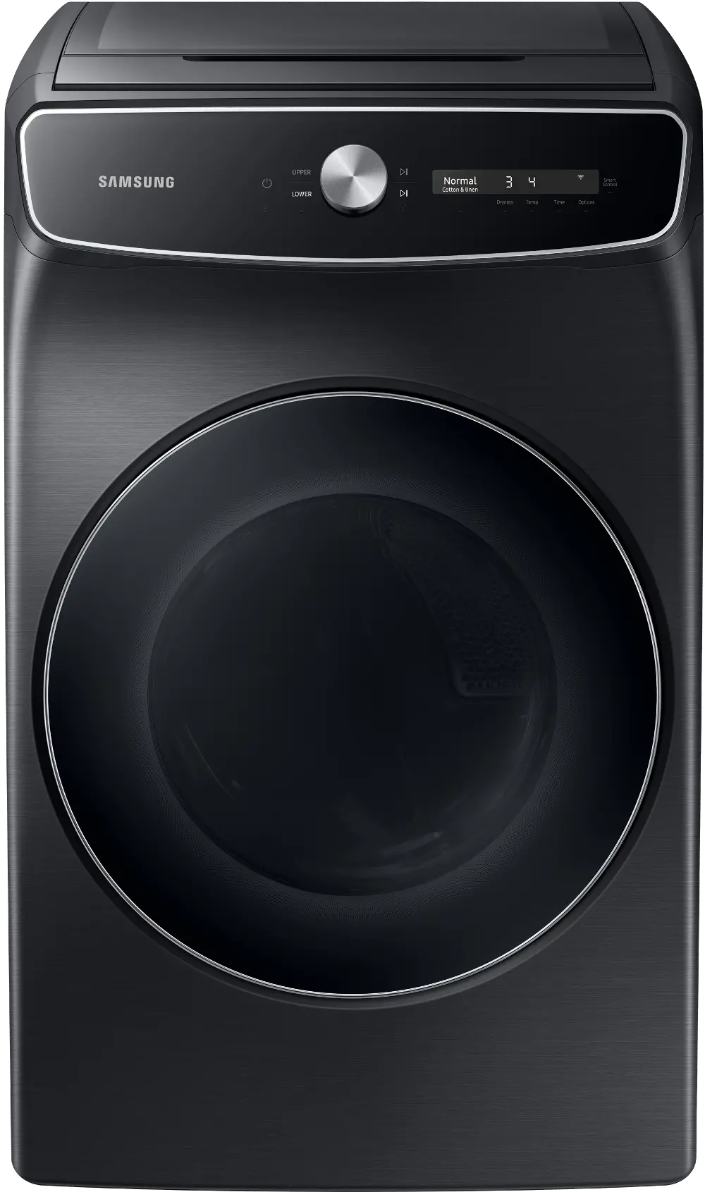 DVE60A9900V Samsung 7.5 cu ft Electric Dryer with Smart Dial - Black-1