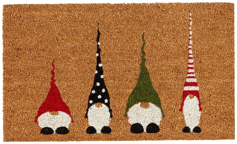 Santa Gnomes Doormat-1