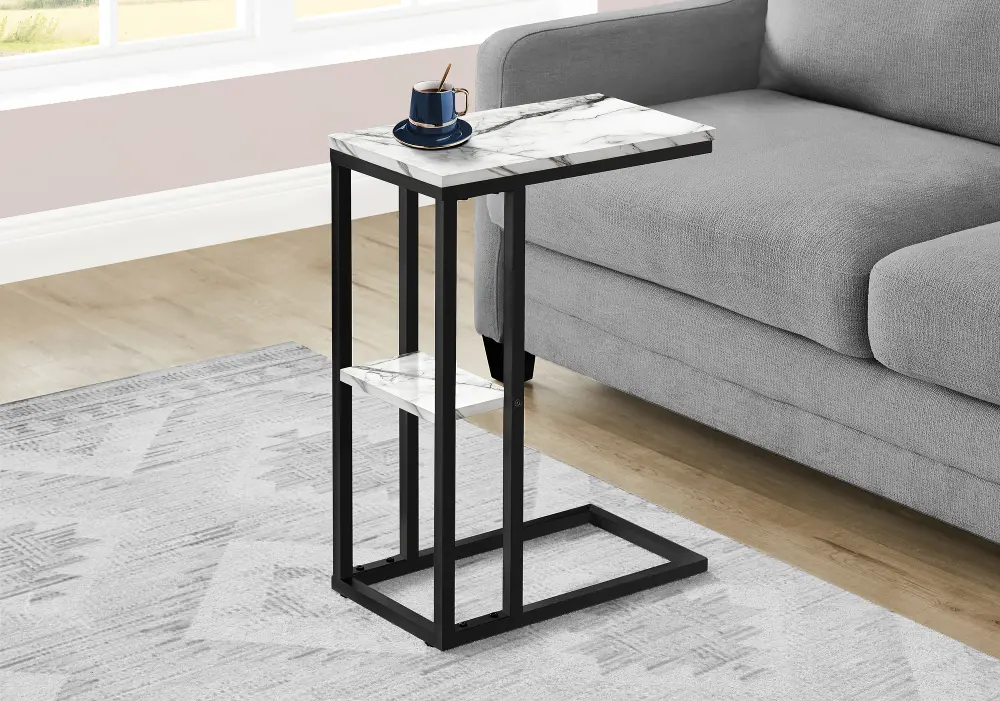Monarch Marble Side Table-1