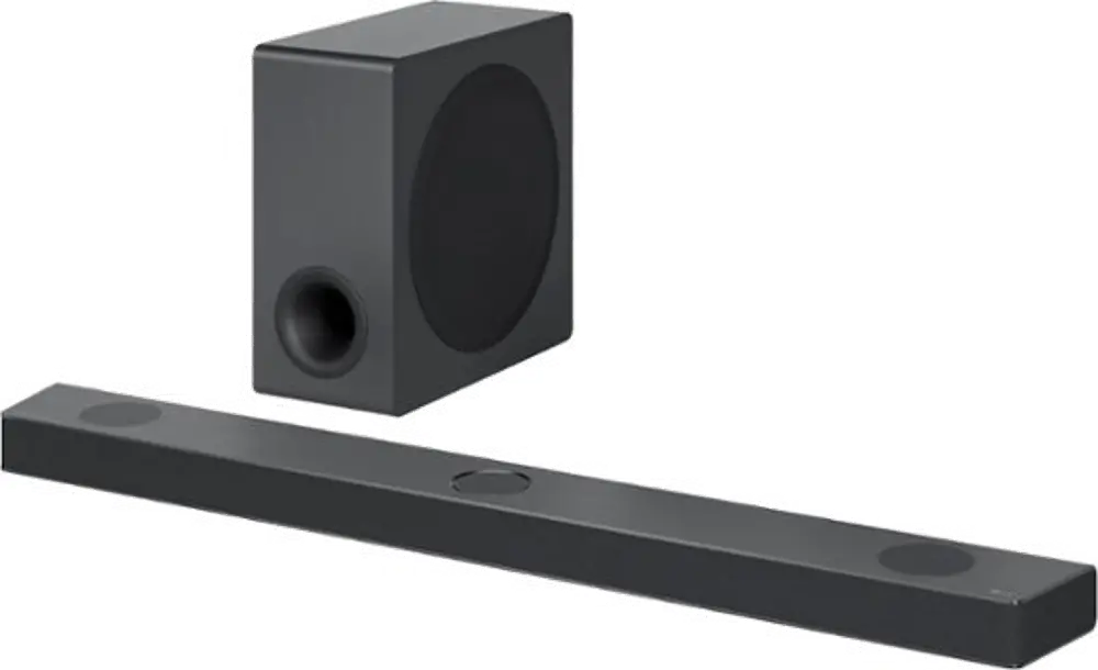 S90QY LG S90QY 5.1.3 Channel Soundbar with Wireless Subwoofer, Dolby Atmos and DTS:X - Black-1
