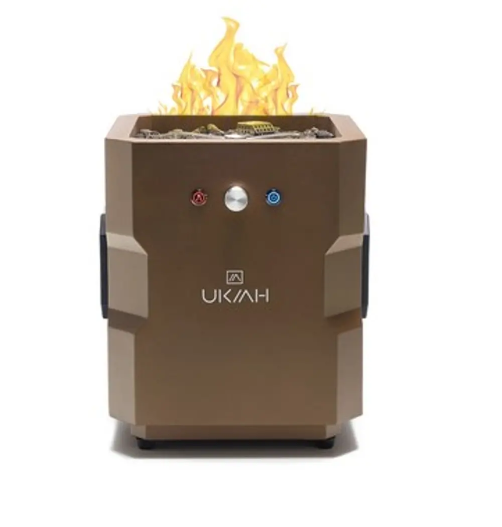 Ukiah Bronze Tailgater II Portable Firepit-1