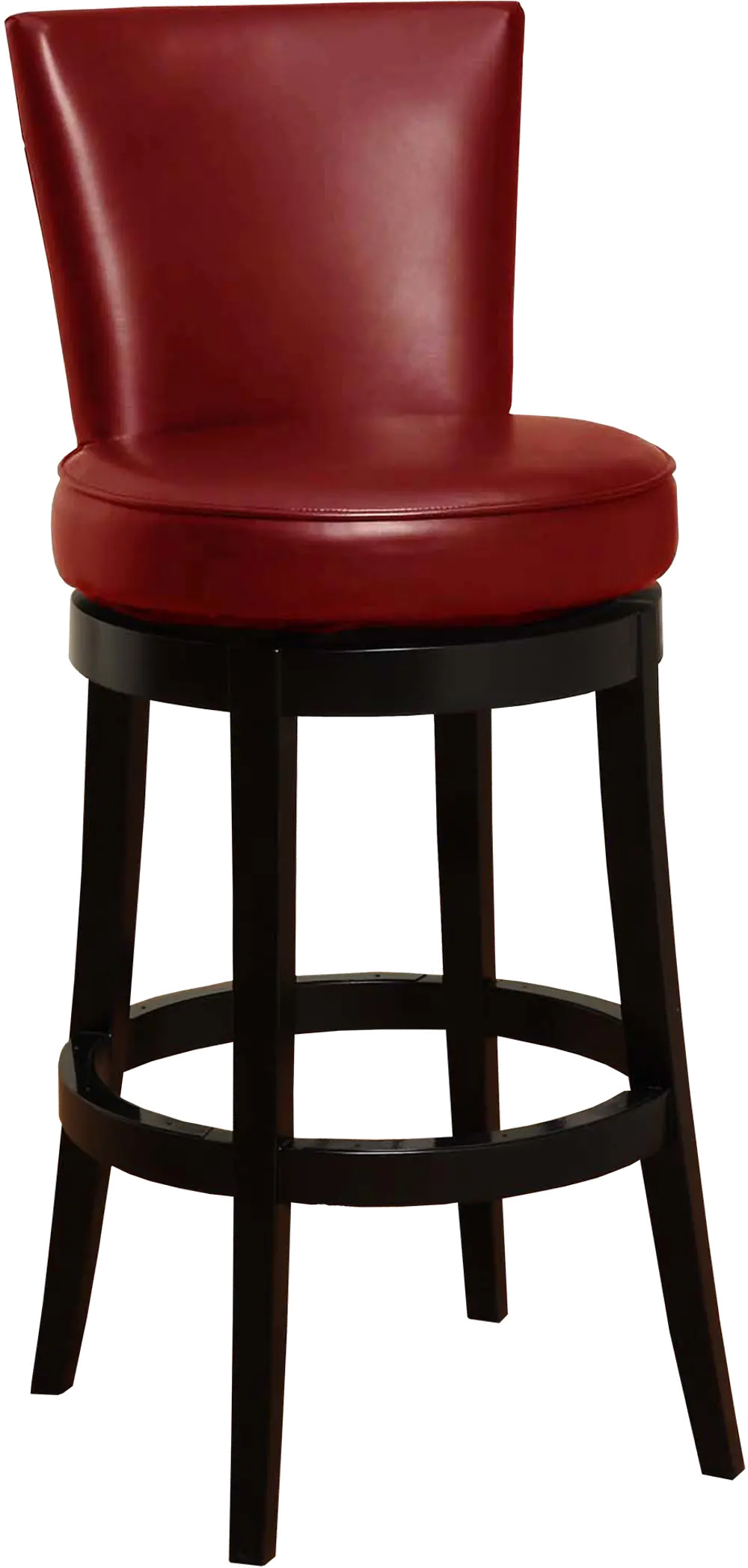 LC4044BARE26 Revere Red Swivel Counter Height Stool-1