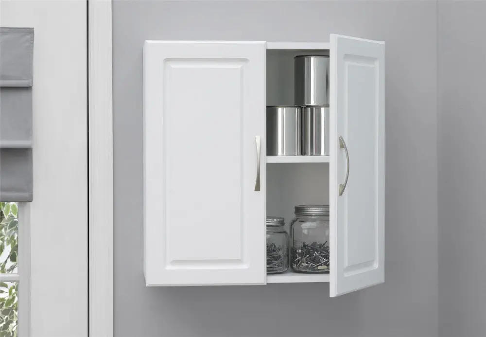 Kendall White 24  Wall Cabinet-1