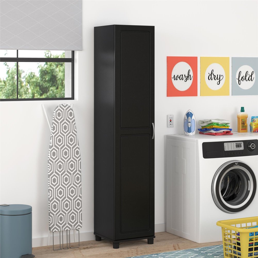 Kendall Black 16 Utility Storage Cabinet