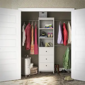 Graham Espresso Closet Storage System