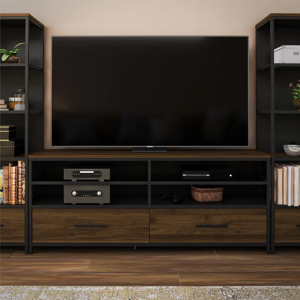 Structure Dark Brown 60  TV Stand-2