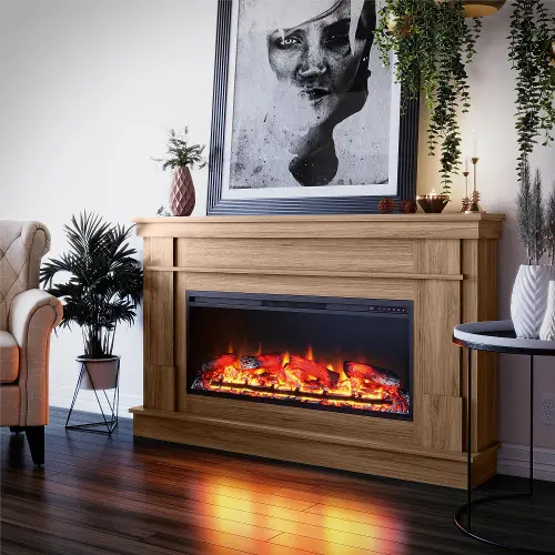 Rc willey on sale electric fireplace