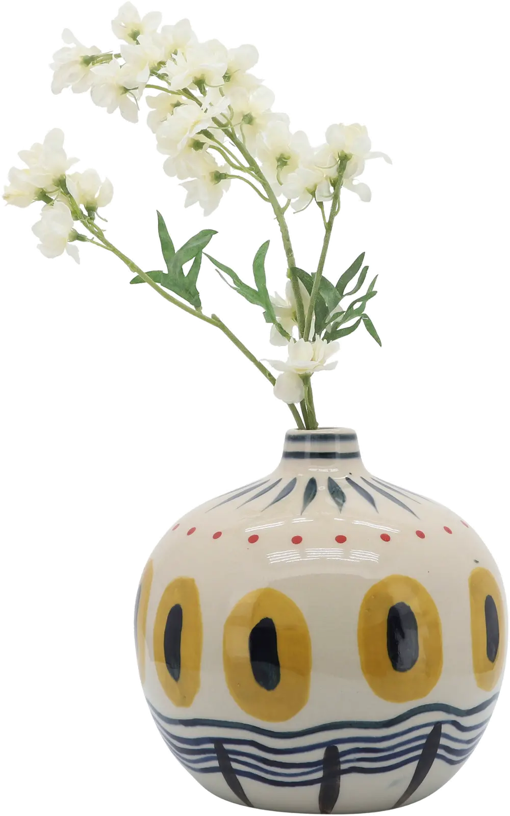 8  Ivory Tribal Jar-1