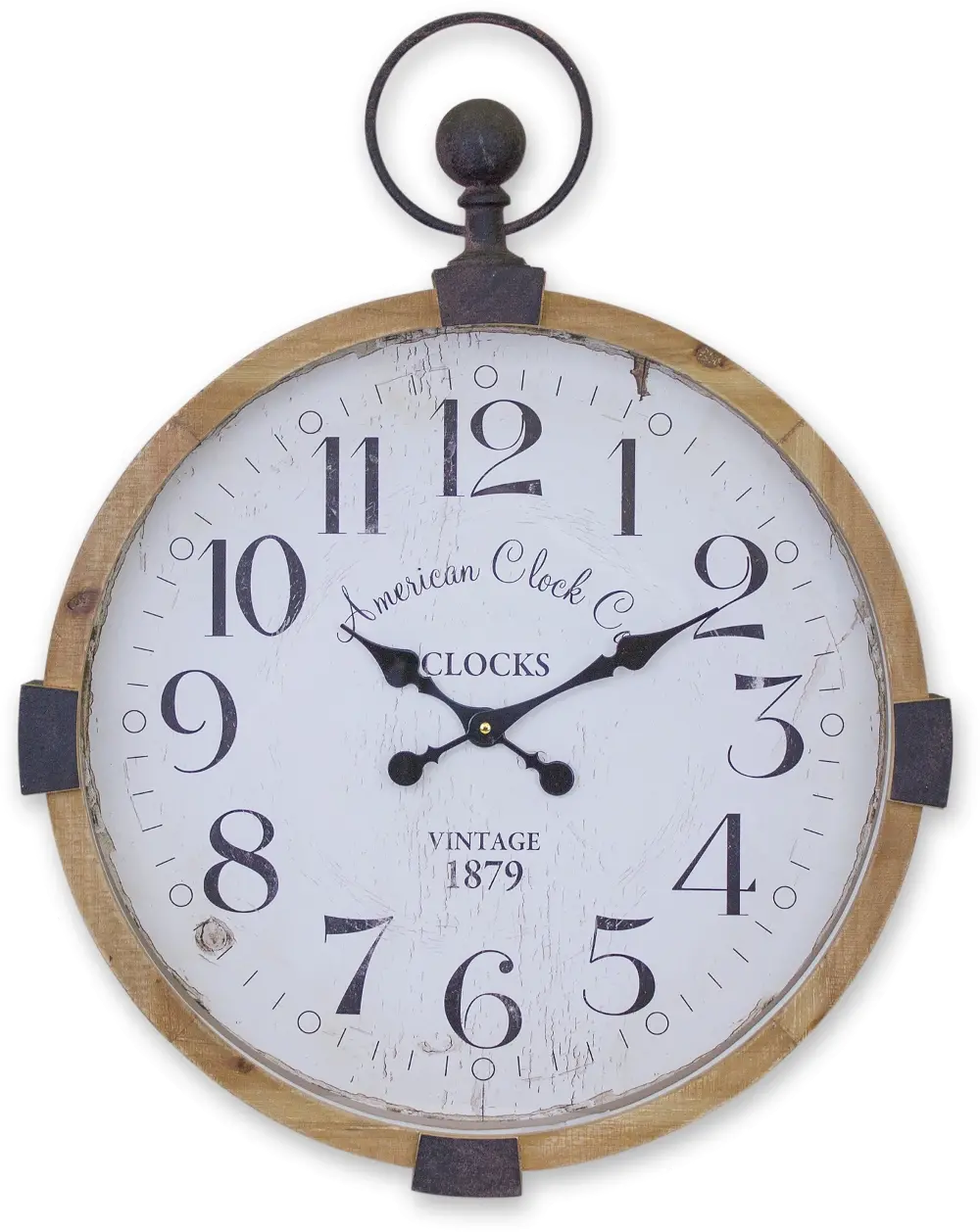 Wooden Wall Clock-1