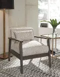 Cement Gray Accent Chair
